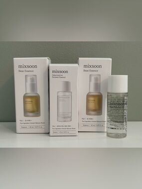 Mixsoon 4-Piece Viral K-Beauty Bundle: Bean Essence & Galactomyces